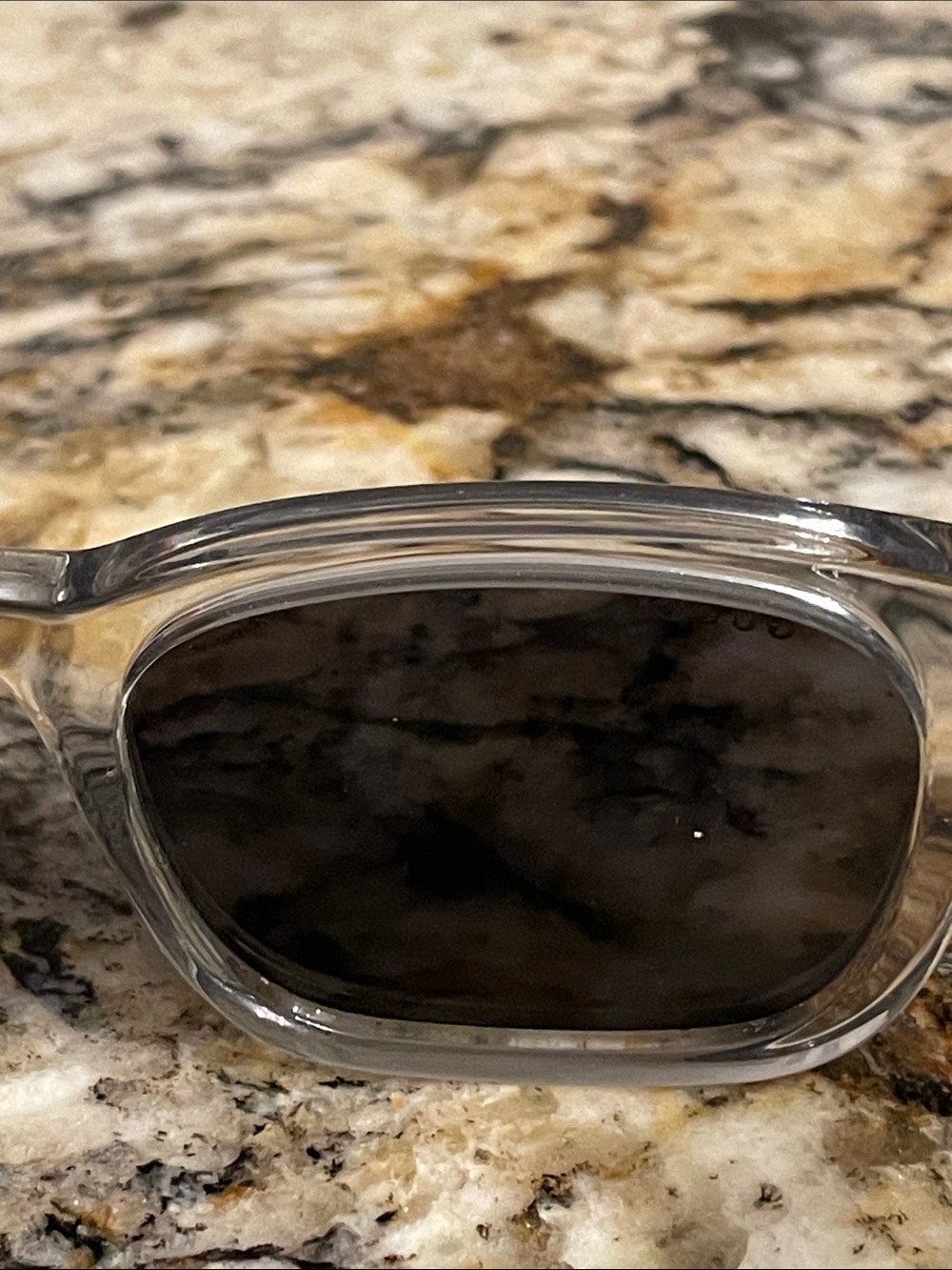Gucci Clear Frame Sunglasses with Gray Lenses - Picture 11 of 15